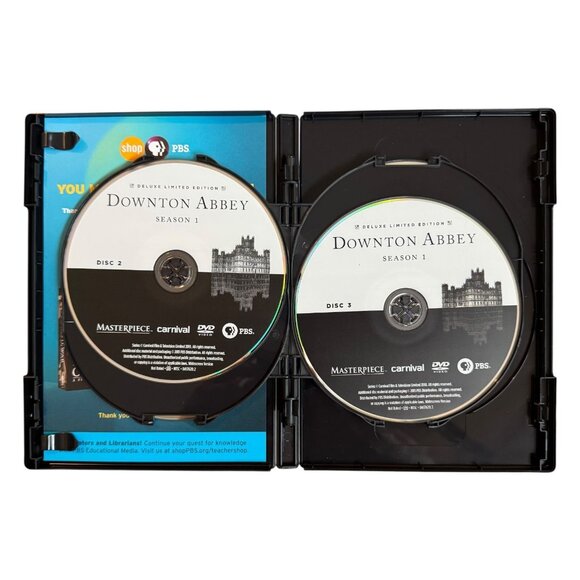 Downton Abbey Deluxe Limited Edition Seasons 1 2 3 DVD Box Set w/ Bonus Content - Picture 6 of 11